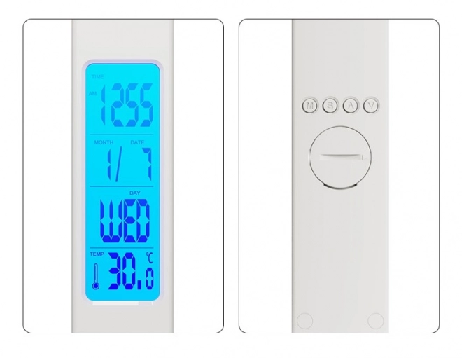 Lampe de bureau LED avec charge sans fil