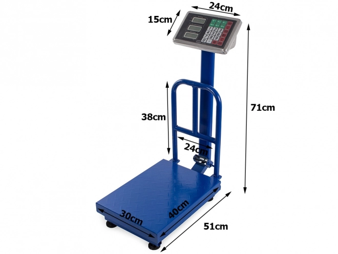 Balance électronique avec affichage LCD 100 kg