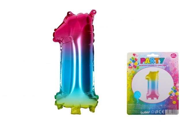 Ballon gonflable arc-en-ciel numéro 1