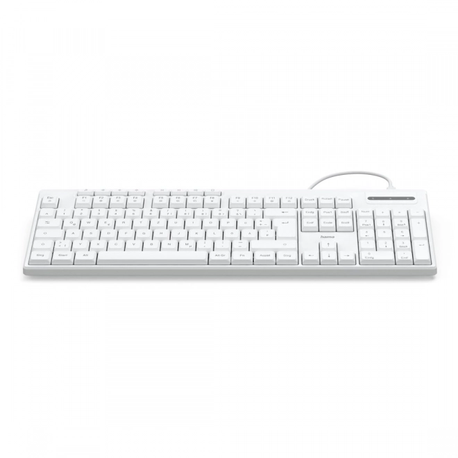 Clavier filaire blanc