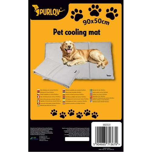 Tapis rafraîchissant pour animaux domestiques 90x50cm Purlov