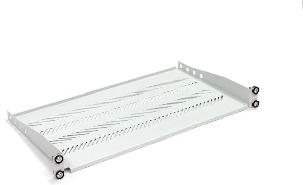 Étagère fixe 1U pour rack 19" grise