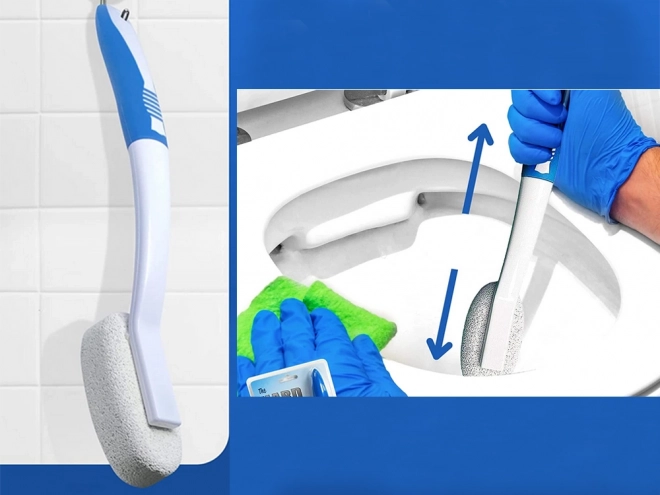 Brosse de salle de bain avec pierre ponce