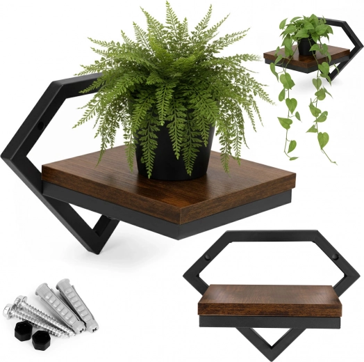 Structure en acier stable avec capacité de 10 kg