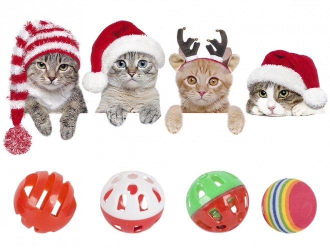 Ensemble de jouets de Noël pour chats