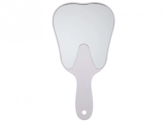 Miroir cosmétique en forme de dent