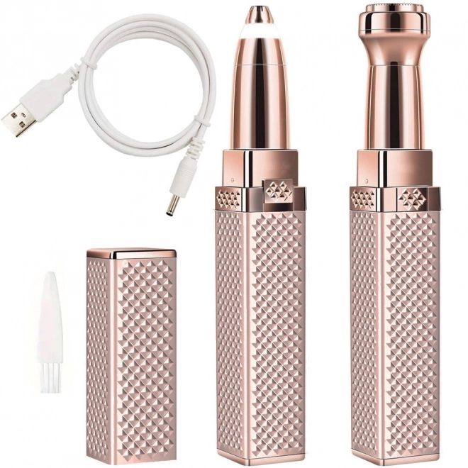 Épilateur féminin pour sourcils et rasoir pour le visage et le bikini