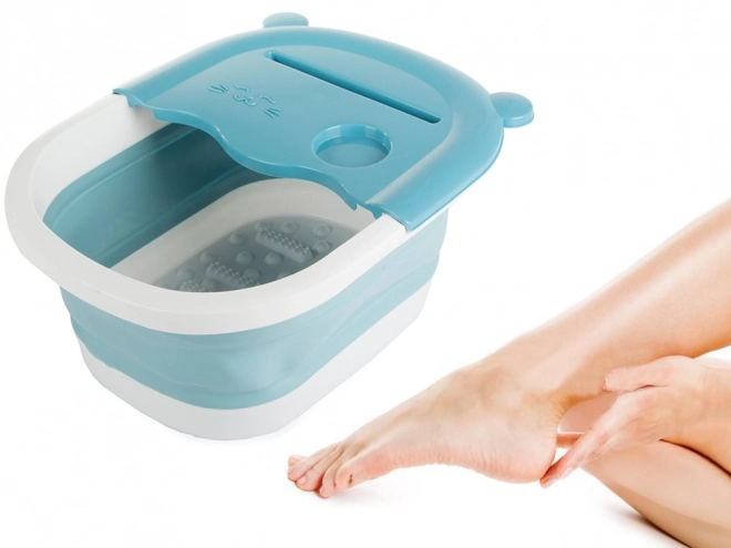 Bassin pliable pour massage des pieds
