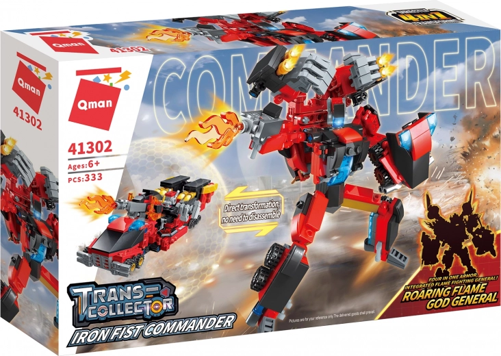 Transformation 2 en 1 : robot et véhicule