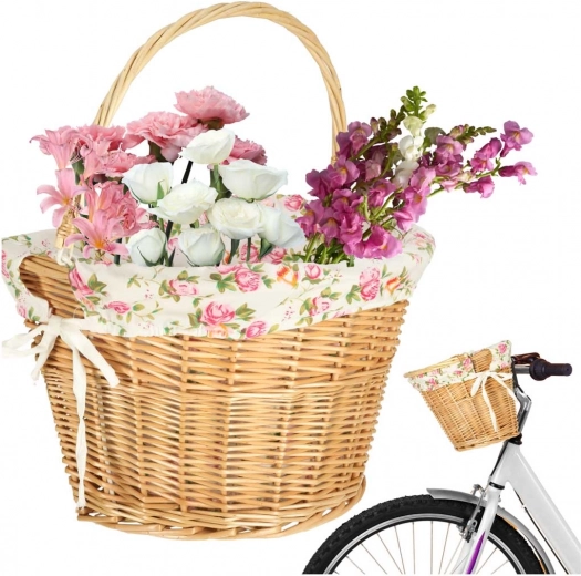 Doublure textile fleurie