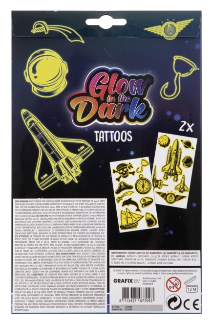 Tatouages ​​brillants dans le noir