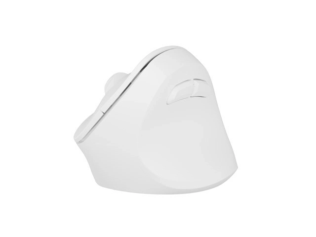 Souris verticale sans fil Crake 2 BT 5.2 + 2.4GHz blanche