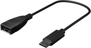 Alimentation simple via USB + adaptateur USB‑C inclus