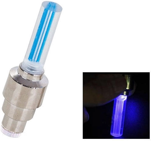 LED bleue brillante et anneau lumineux spectaculaire