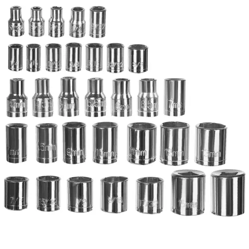 Ensemble de clés à douilles - 40 pcs. Bigstren 19168
