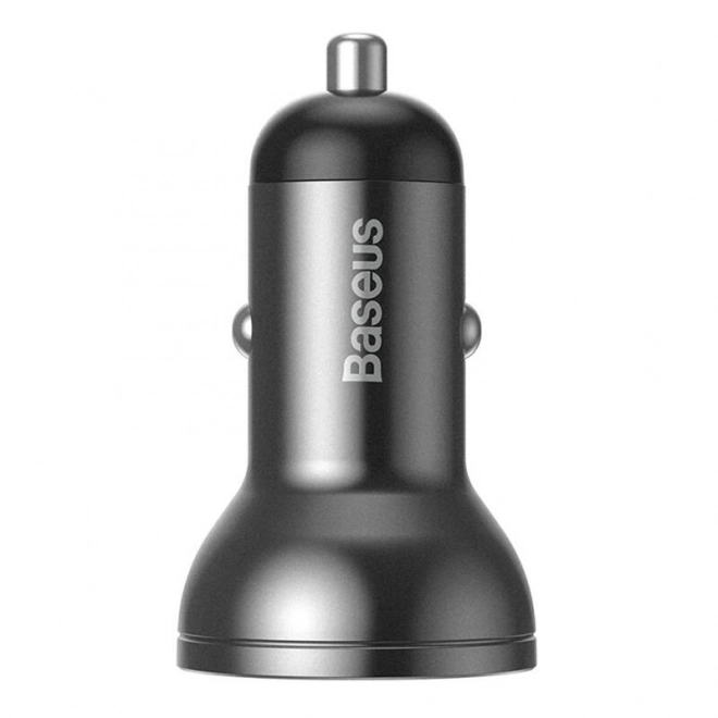 Chargeur de voiture Baseus avec écran 2x USB