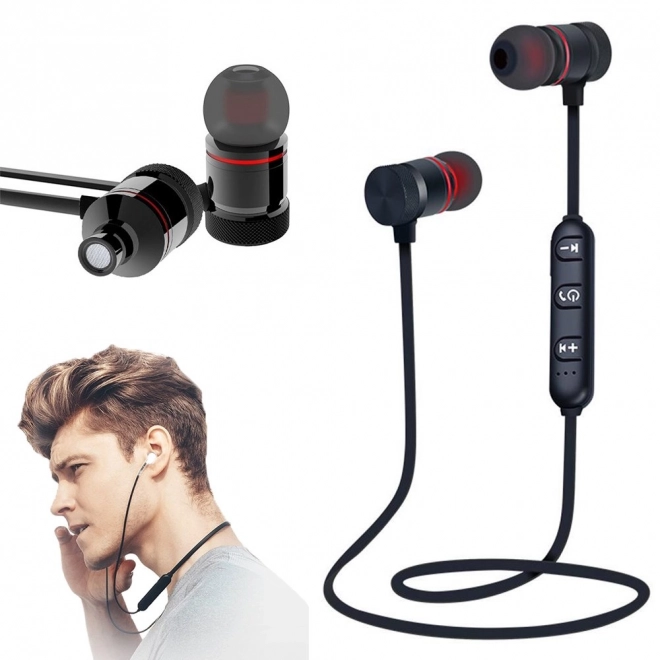 Écouteurs sport sans fil Bluetooth intra-auriculaires