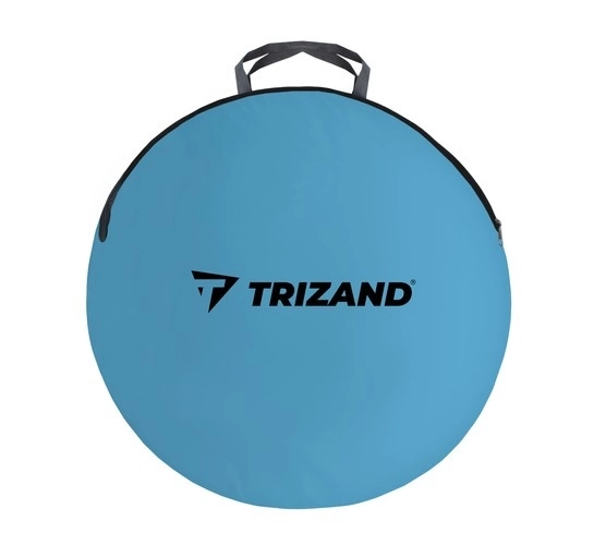 Tente de plage 220x120x90cm - turquoise - gris