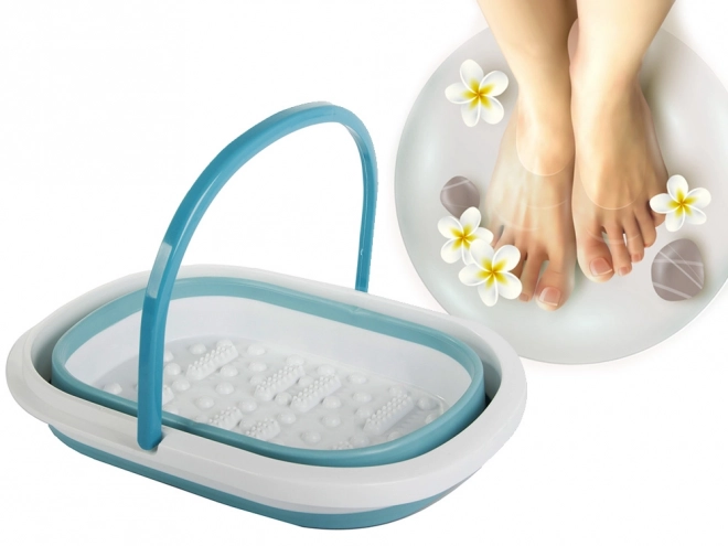 Bassin pliable pour massage des pieds
