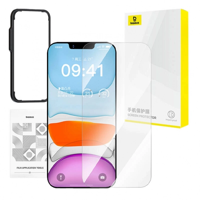 Verre trempé privé Baseus Superior HD pour iPhone 11 Pro/X/XS