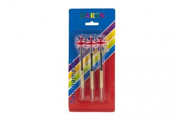 Fléchettes métalliques 15 cm, set de 3 pcs