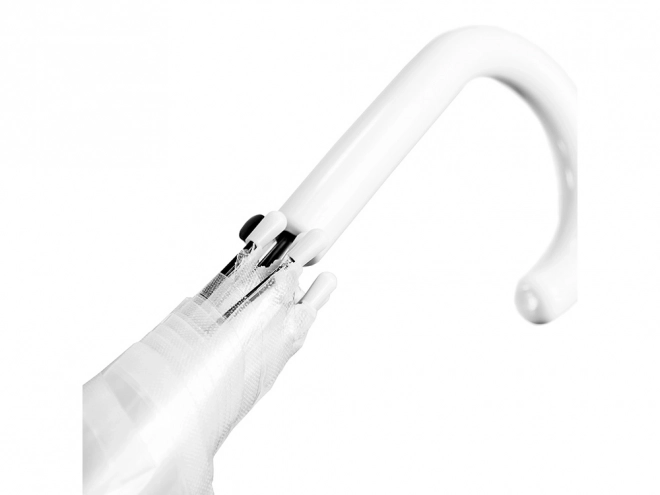 Parapluie de mariage transparent