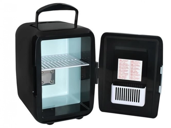 Ruhhy Réfrigérateur mini portable noir 4L 12V/220V