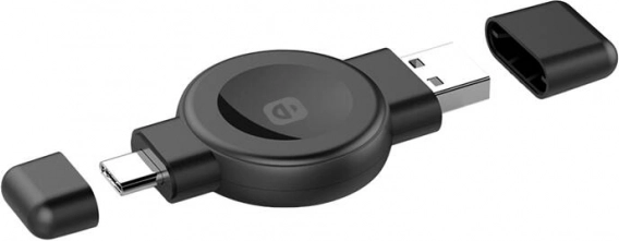 Chargeur sans fil pour montres connectées Choetech (noir)