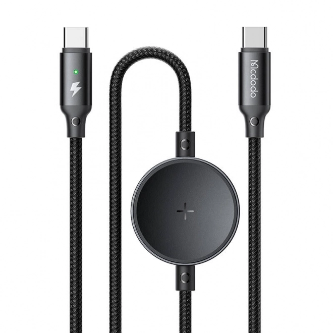 Câble de recharge 2-en-1 USB-C + chargeur sans fil pour Samsung Watch