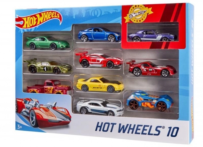 Hot Wheels ensemble de collection 10 voitures