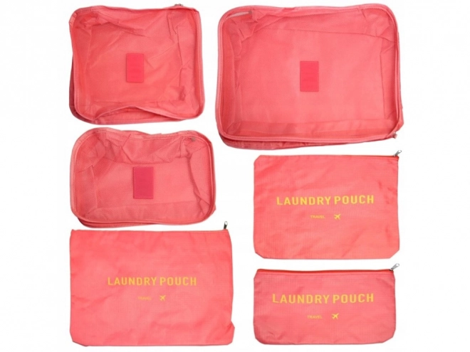 Organisateurs de voyage en filet pour bagage x6