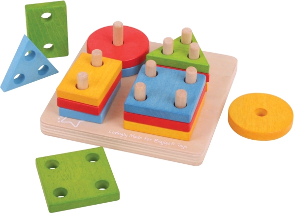 Apprentissage des couleurs, des formes et des premiers nombres