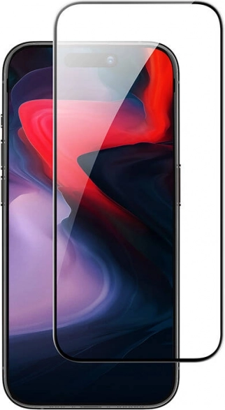 Verre trempé pour écran ESR pour iPhone 15 Pro (transparent)