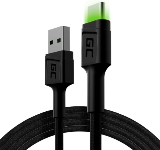 Connecteur USB‑C rétroéclairé LED pour une utilisation facile