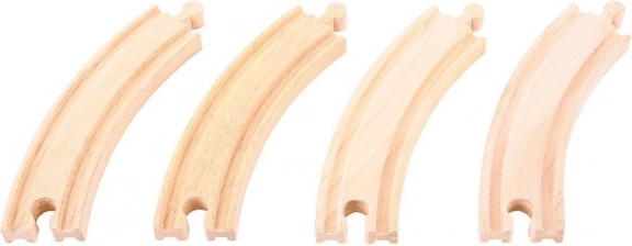 Longues voies courbes Bigjigs Rail