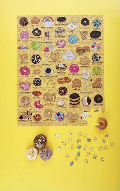 Puzzle Ridley's Games pour les amateurs de donuts 1000 pièces