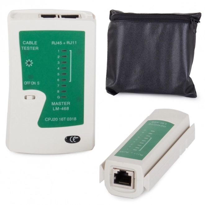 Testeur pour câbles réseau RJ45 et RJ11