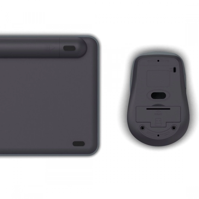 Ensemble clavier et souris sans fil Hama WKM-500 noir-gris