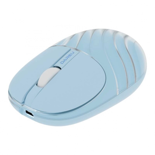 Souris sans fil Dareu LM135D bleue