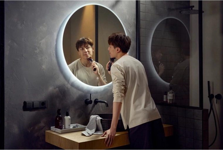 Tête flexible 360° pour un contact optimal