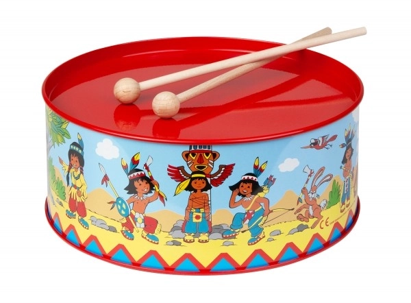 Tambourin en métal Indiens