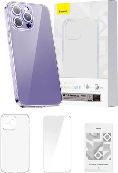Coque de protection Baseus Crystal Clear pour iPhone 14 Pro Max transparente