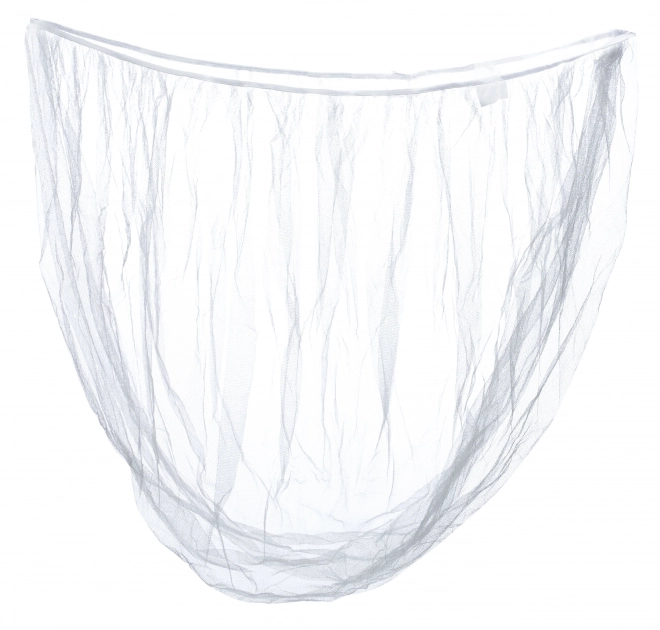 Moustiquaire pour poussette blanche