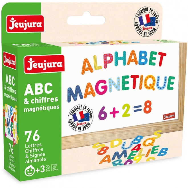 Jeujura Lettres magnétiques à motifs 76 pcs