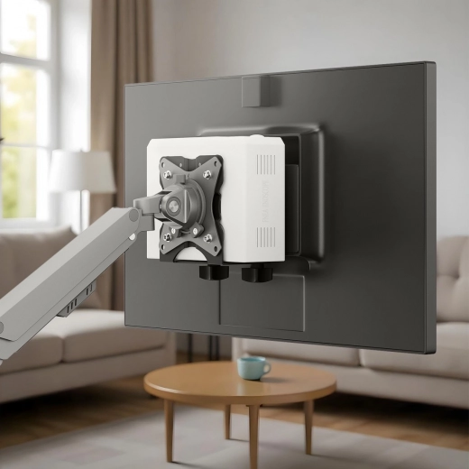 Montage VESA derrière le moniteur ou au mur