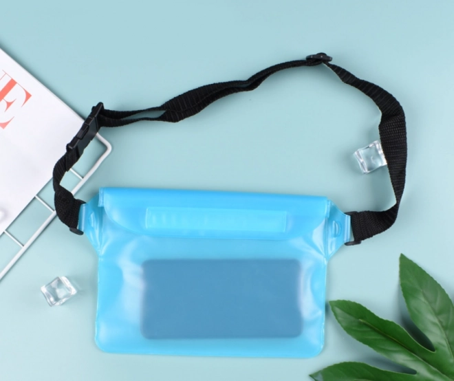 Sac banane étanche, étui de ceinture - bleu clair