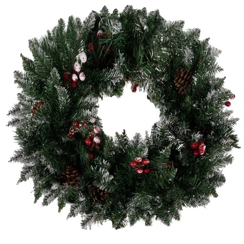 Guirlande de Noël enneigée Ruhhy 22302