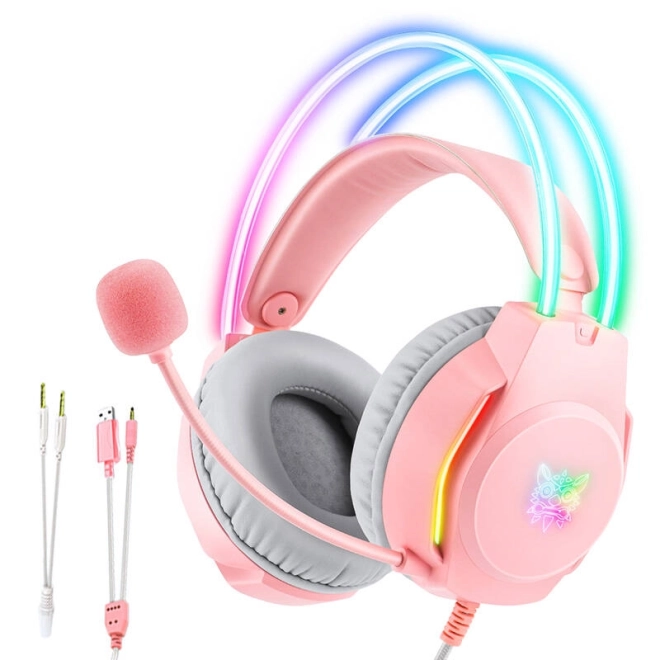 Casque de jeu ONIKUMA X26 Rose