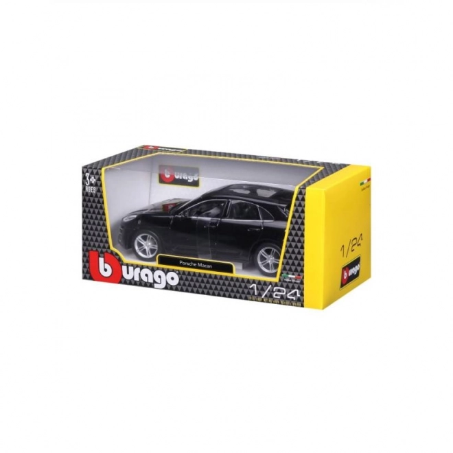 Bburago 1:24 Porsche Macan noire 18-21077