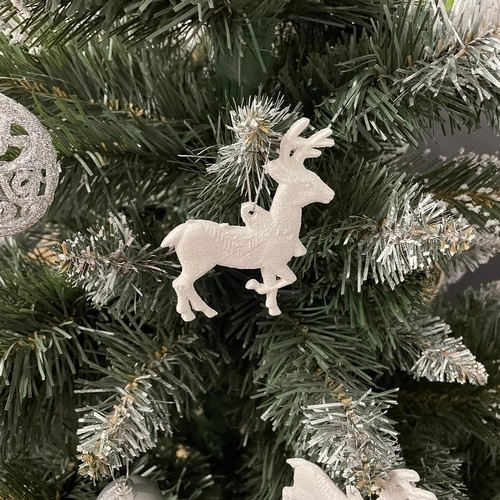 Décorations de Noël - ensemble de 9 rennes